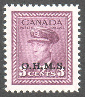 Canada Scott O3 Mint VF - Click Image to Close